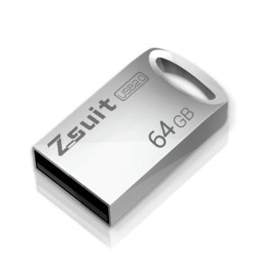 Zsuit 64GB USB 2.0 Mini Metal Ring Shape USB Flash Disk (OEM)