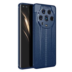 For Honor Magic4 Ultimate Litchi Texture Shockproof TPU Phone Case(Blue) (OEM)