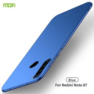 For Xiaomi RedMi Note8T MOFI Frosted PC Ultra-thin Hard Case(Blue) (MOFI) (OEM)