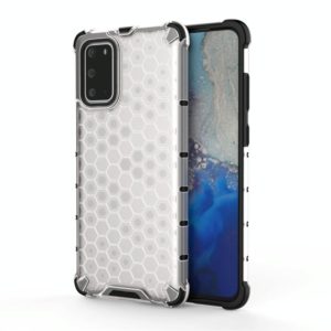 For Galaxy S20+ Shockproof Honeycomb PC + TPU Protective Case(White) (OEM)