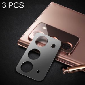 3 PCS Lens Film Aluminum Alloy Sheet Camera Protection Film For Samsung Galaxy Note20 (Gray) (OEM)