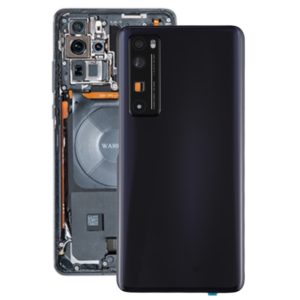 Original Battery Back Cover with Camera Lens Cover for Huawei Nova 7 Pro 5G(Black) (OEM)