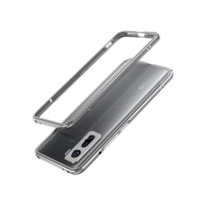 For Vivo iQOO 5 & 5 Pro Aluminum Alloy Shockproof Protective Bumper Frame(Grey) (OEM)