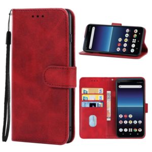 Leather Phone Case For Sony Xperia 10 II(Red) (OEM)