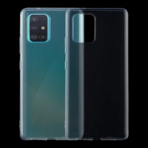 For Galaxy A91 0.75mm Ultrathin Transparent TPU Soft Protective Case (OEM)
