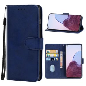 Leather Phone Case For OnePlus Nord N20 5G / OPPO A96 5G / Reno7 Z / Reno7 Lite 5G(Blue) (OEM)