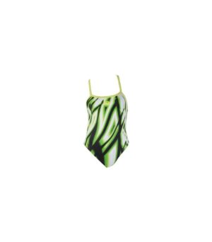 Arena Girl Swimwear Myele Jr, Χρώμα Πράσινο