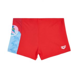 Arena Boy Swimwear Thunder Short, Χρώμα Κόκκινο