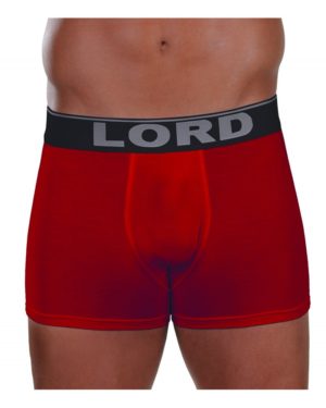 Lord Ανδρικό Boxer, Micromodal, Χρώμα Κόκκινο