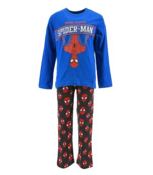 Παιδική πιτζάμα SpiderMan βαμβακερή, Χρώμα Μπλε