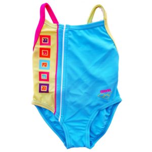 Arena Girl Swimwear Mea Kids, Χρώμα Μπλε