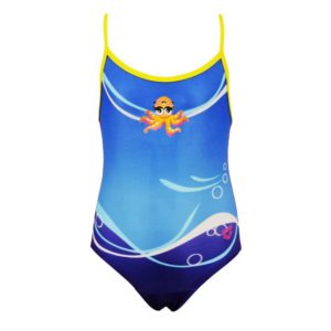 Arena Girl Swimwear Madeup Kids, Χρώμα Μπλε