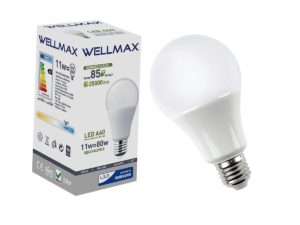 Λαμπτήρας LED / Wellmax / Κοινός / E27 / 11W-80W / WW