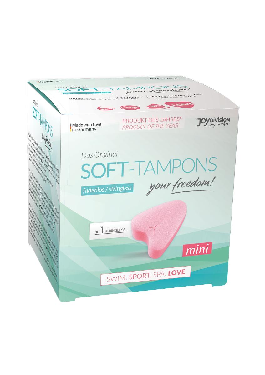 Soft Tampons Mini, Box of 3