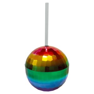 Ποτήρι Rainbow Disco Ball 350ml - Kheper Games