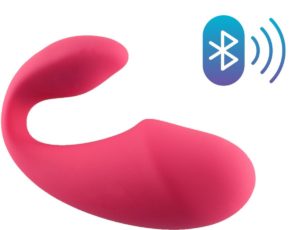 Couple Vibrator Aria Wearable Mobile App, Control Bluetooth, Silicon, USB, Fuchsia