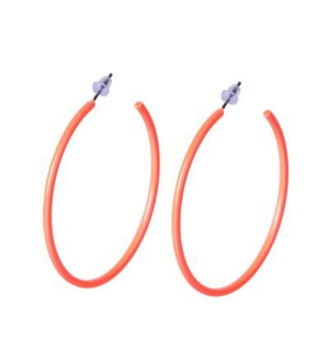 Neon Orange Earring