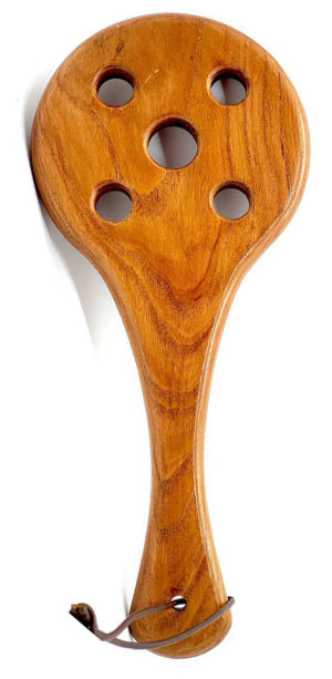 Bullseye Wooden Spanking Paddle