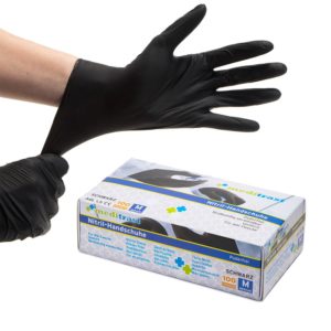 Μαύρα Γάντια για Fisting XL (100 pcs)