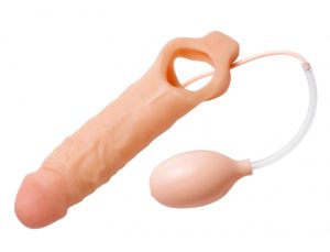 Size Matters - Realistic Ejaculating Penis Enlargement Sheath