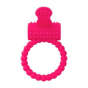 Penis Silicone VibroRing, Pink 3.5 cm A-TOYS,