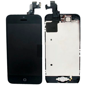 iPhone 5C LCD Οθόνη With Digitizer Assembly Μαύρο