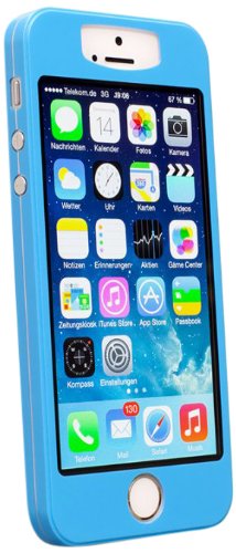 Caseual thinSkin Πλαστικό Κάλυμμα 0.4mm για iphone 5/5s Γαλάζιο TSIP5S-BLU