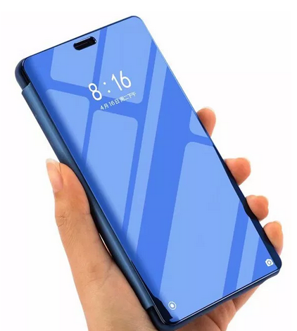 Θήκη Clear View για Samsung Galaxy A70 A705F Blue (oem)