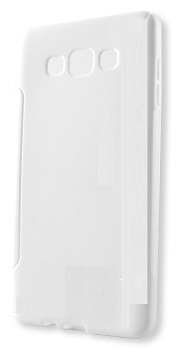 Samsung Galaxy E7 (SM-E700) - Θήκη TPU GEl Λευκό (OEM)