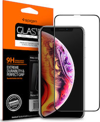 Spigen GLAS.tR Full Face Tempered Glass Black iPhone XS Max (OEM)