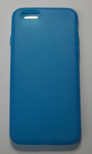 Apple iPhone iPhone 6 4,7 - Σκληρή Προστατευτική Θήκη TPU Gel Με Μπροστινό Διαφανές Κάλυμμα Γαλάζιο (OEM)
