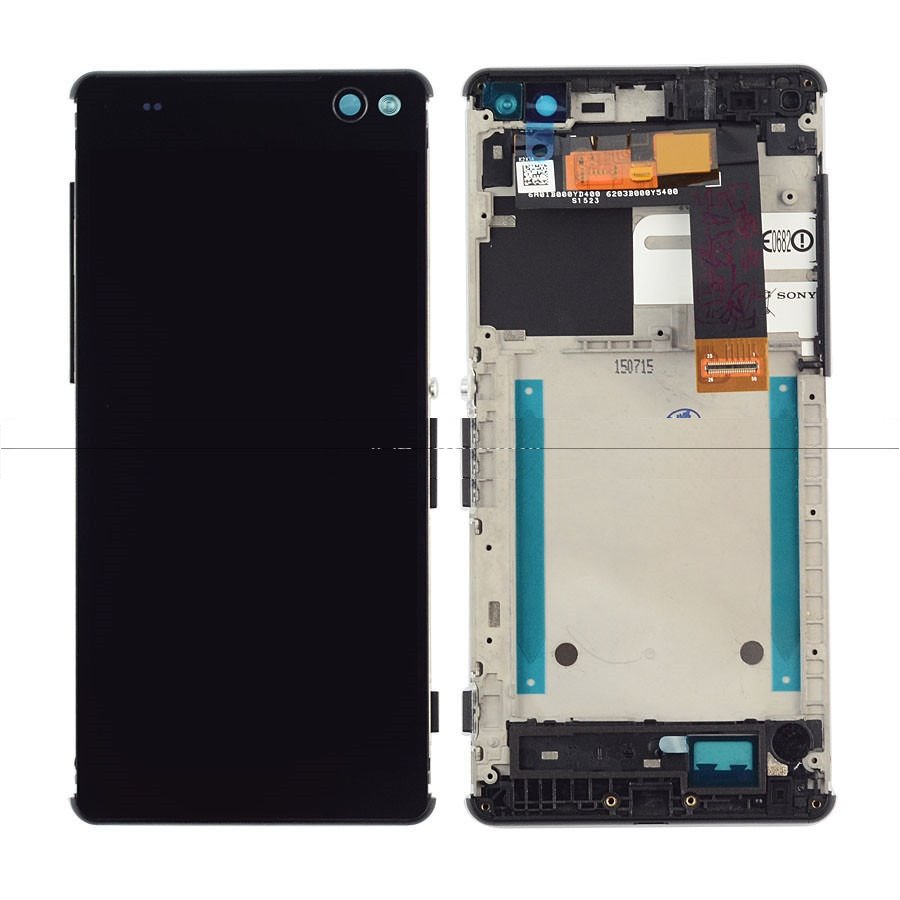 Οθόνη LCD Με Μηχανισμό Αφής και Πλαίσιο Μαύρο για Sony Xperia C5 Ultra (E5553) (Ανταλλακτικό) (Bulk)
