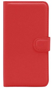 Samsung Galaxy Core 2 G355HN - Δερμάτινη Stand Θήκη Κόκκινο (ΟΕΜ)