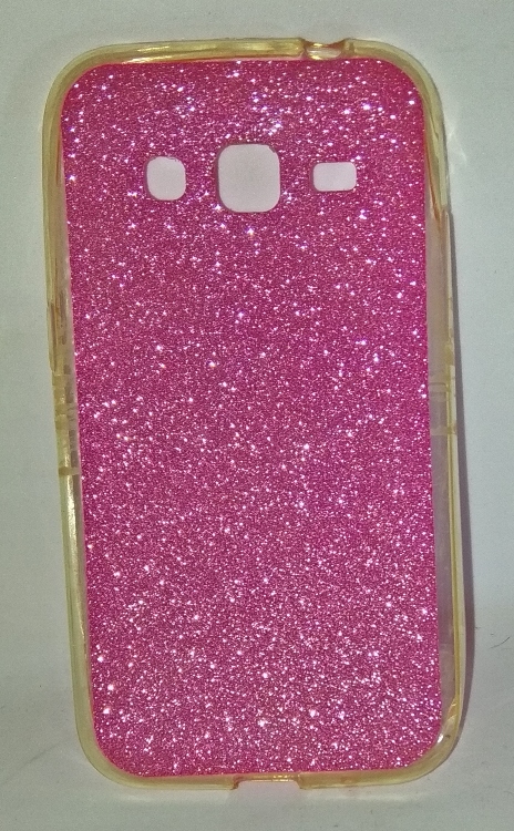 Θήκη TPU για Samsung Galaxy Core 2 glitter pink (ΟΕΜ)