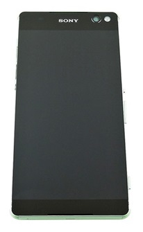 Οθόνη LCD Με Μηχανισμό Αφής και Πλαίσιο Πράσινη για Sony Xperia C5 Ultra (E5553) (Ανταλλακτικό) (Bulk)