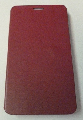 Xiaomi Redmi Note - Δερμάτινη Θήκη Flip Με Πίσω Κάλυμμα Σιλικόνης Σκούρο Φούξια (ΟΕΜ)
