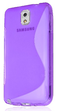 Θήκη TPU Gel S-Line για Samsung Galaxy Note 3 N9000 Μώβ (OEM)