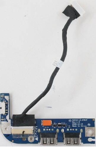 Acer Aspire One D150 - USB Board & Cable - LS-4781P - DC020000J00 - REV:1 (ΜΤΧ)