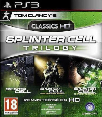 PS3 GAME - Tom Clancy s Splinter Cell Trilogy (MTΧ)