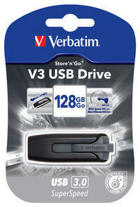 Verbatim Store n Go V3 USB 3 Flash Drive 128GB 49189