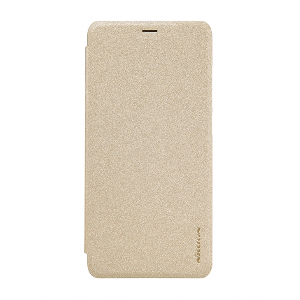 Nillkin Δερματίνη Θήκη Flip για Xiaomi Redmi 5 Χρύσο