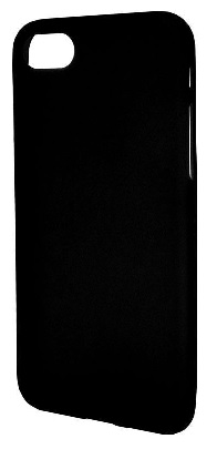 Apple iPhone 7 Θήκη TPU Flat Μαύρο (Oem) (Bulk)