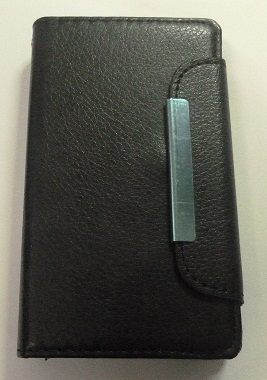 Nokia Lumia 530 - Δερμάτινη Μαγνητική Θήκη Πορτοφόλι Μαύρο (OEM)