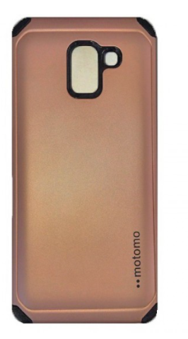 Samsung Galaxy A5 2018 / A8 2018 - Θήκη Motomo Pink hard cover (OEM)