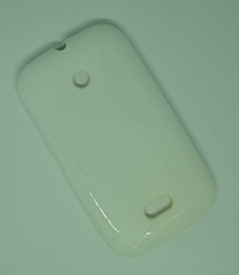 Θήκη TPU Gel S-Line για Nokia Lumia 510 Λευκό (OEM)