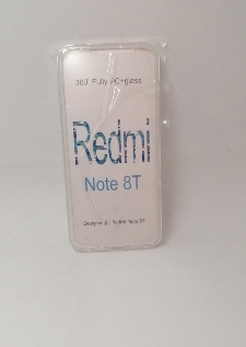 Θήκη 360o Fully PC+glass for Xiaomi Redmi Note 8T Διάφανο (OEM)