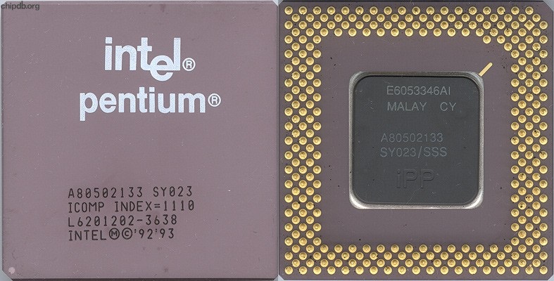Intel Pentium MXX processor 133MHz Socket 7 A80502133 (Μεταχειρισμένο)