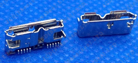 Socket Micro USB 3 Type P Θηλυκό για Κινητά και Σκληρούς Δίσκους (OEM)