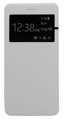 Apple iPhone 7 Plus Θήκη Flip S View Trans inos Λευκό