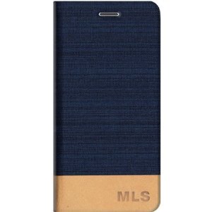 Αυθεντική Θήκη Πορτοφόλι για MLS Alu 3G (5) (iQW553) Μπλε